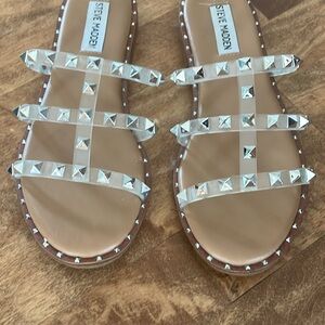 Steve Madden studded slides- Size 7